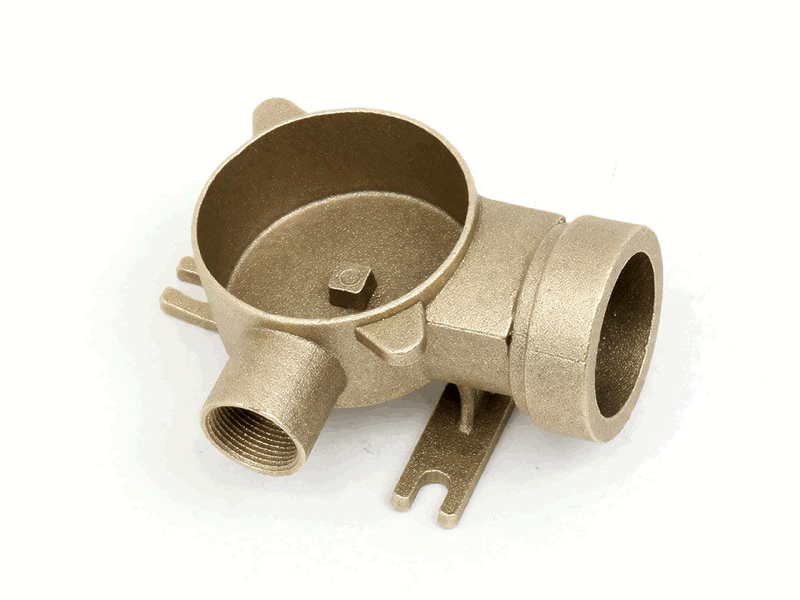 CuZn37 Brass Die Casting Solution for Pump System Switch Housing Components
