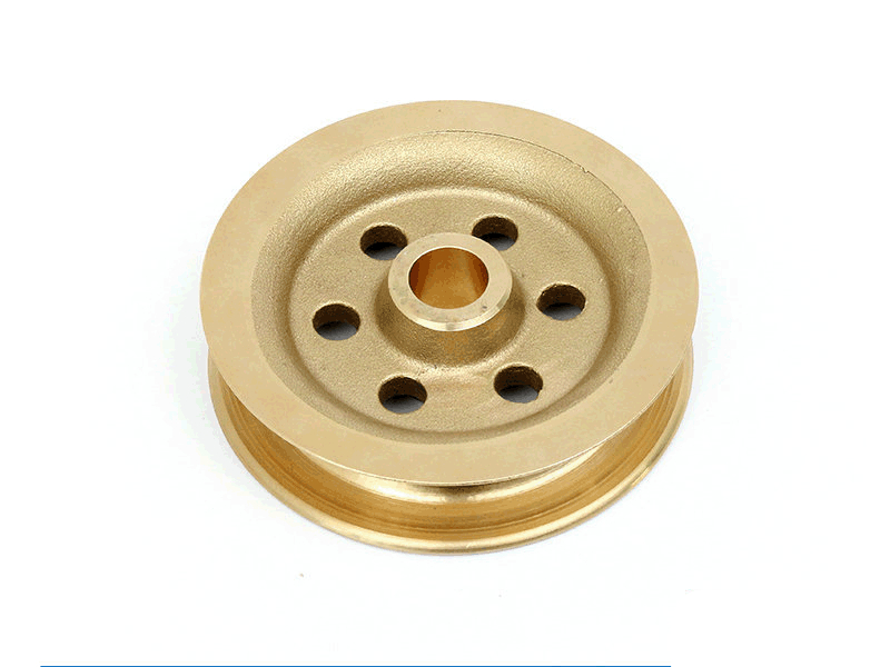 CuZn40 Brass Die Casting Solution for Agricultural Pulley Components