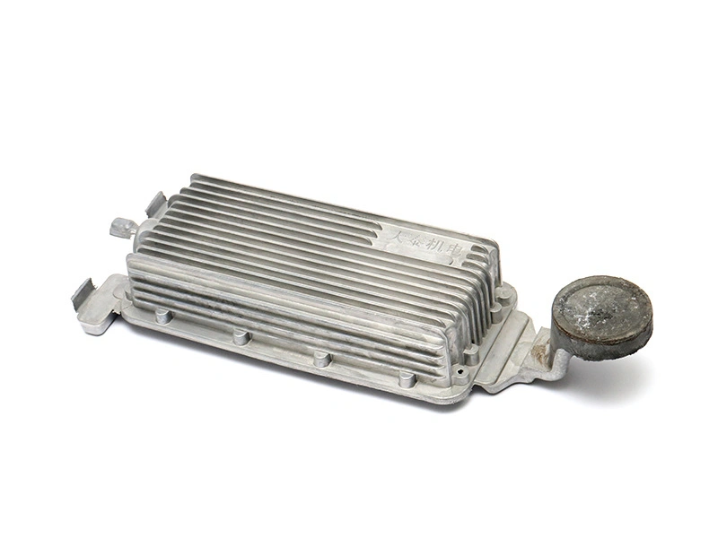 Custom aluminum cast housing production route for finished metal parts