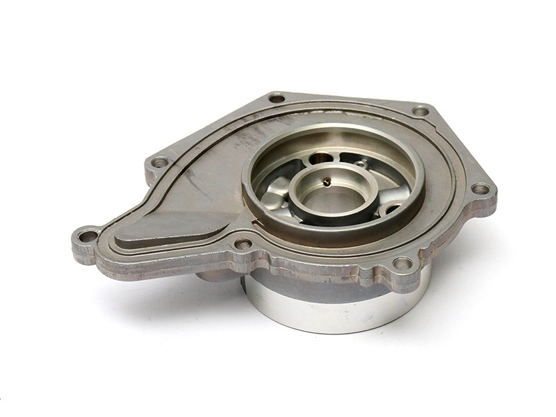 Die cast cylindrical enclosure with bore-type interface and mounting features
