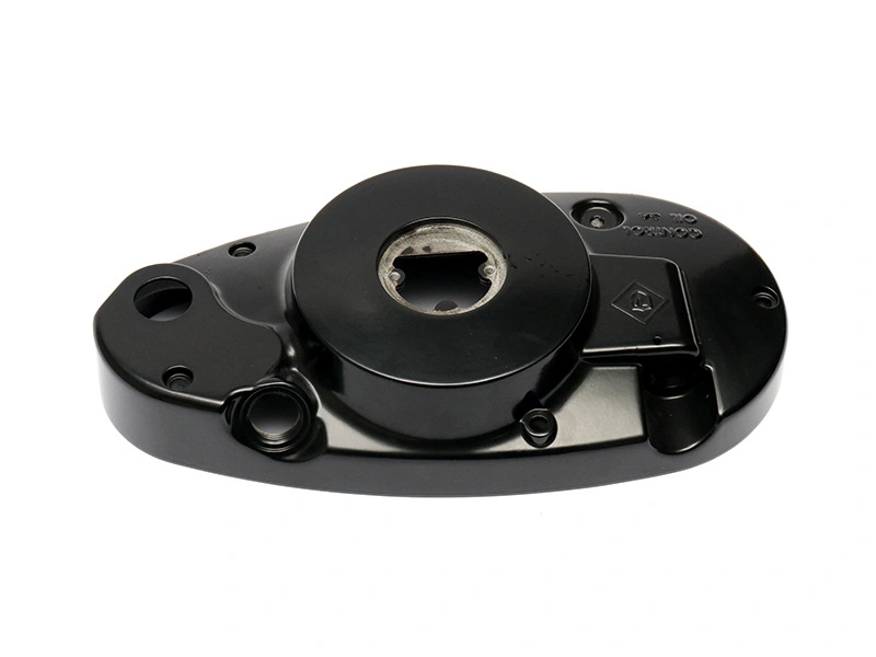 Coated cast component with internal surfaces and interfaces requiring finish control