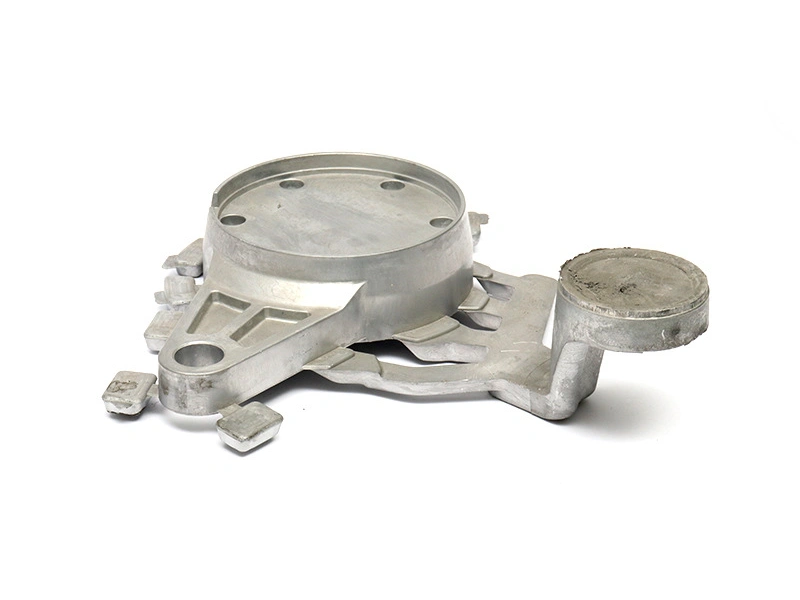 curved cast metal enclosure showing functional openings and mounting geometry