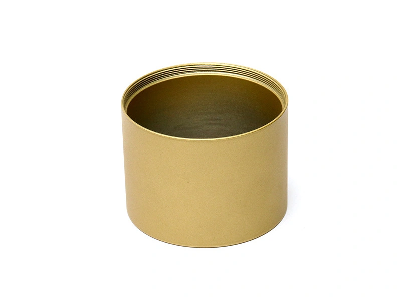 Copper alloy cast tube prepared for boring turning and internal quality inspection