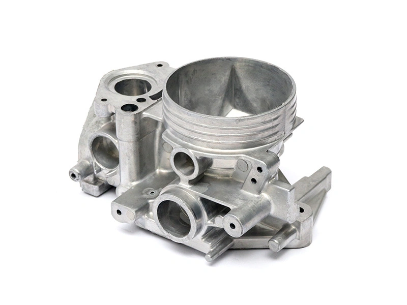 Production die cast component prepared for OEM validation and traceable inspection records